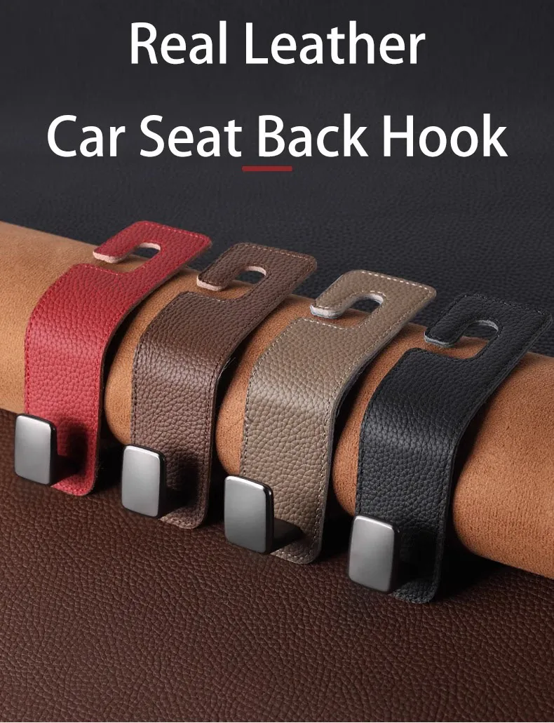 Customized Seat Back Hook For Car Vehicle Accessories Interior Car Tools Metal Hook Hanger