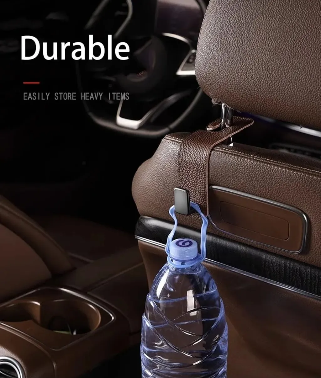 Customized Seat Back Hook For Car Vehicle Accessories Interior Car Tools Metal Hook Hanger